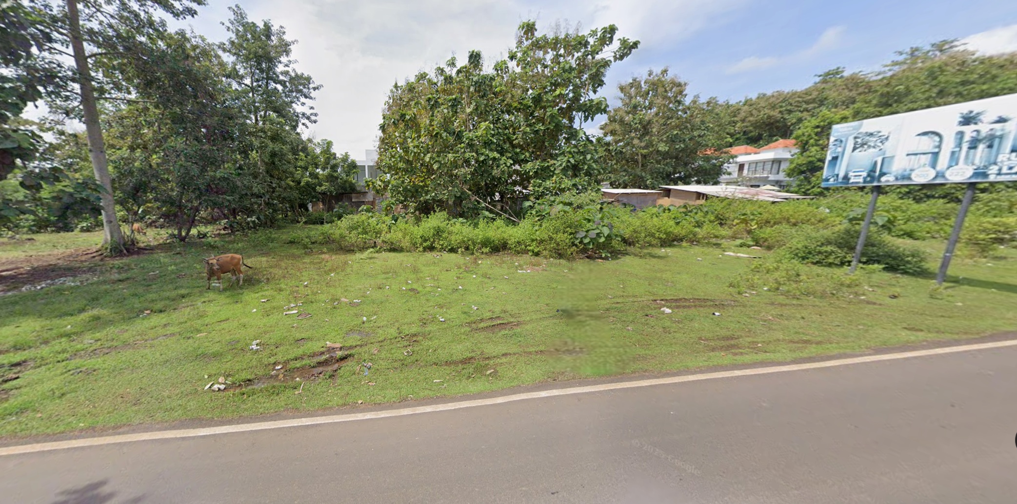 Land for Sale Near Balangan Beach, Pecatu Bali – 666 sqm, Pink Tourism Zone, Main Road Access